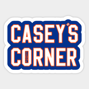 Casey's Corner Sticker